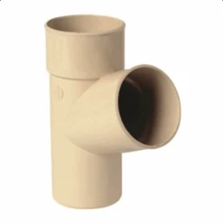 Culotte Simple Mâle-femelle 67°30 Pour Tube De Descente Ø 80 Mm - Sable