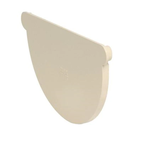 Fond De Naissance Demi-rond Nicoll Pour Gouttière - Gauche/Droite - Développé 33 Cm - Largeur 173 Mm - Techtan - Sable 1 Fond De Naissance Demi-rond Nicoll Pour Gouttière - Gauche/Droite - Développé 33 Cm - Largeur 173 Mm - Techtan - Sable