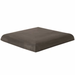 Chapeau De Pilier Arrondi Terre Cuite Terreal CP06 - 47x47 Cm - Anthracite
