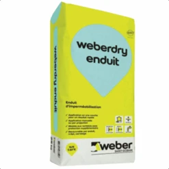 Enduit épais D'imperméabilisation WEBER DRY ENDUIT - Sac De 25 KG